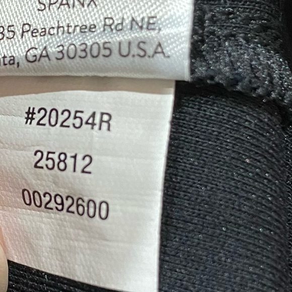 SPANX  Ponte Slim Straight Black Pants - Picture 3 of 5